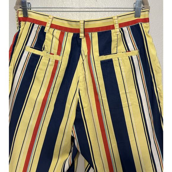 LoudMouth Golf The Hamptons Striped Shorts Size 34 Yellow Fun Preppy Retail $75 - Picture 12 of 12